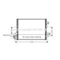 AVA QUALITY COOLING Kondensator, Klimaanlage FD5377