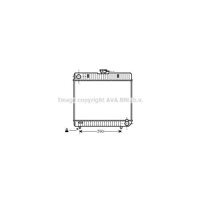 AVA QUALITY COOLING Kühler, Motorkühlung MS2042