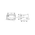AVA QUALITY COOLING Ölkühler, Motoröl MSA3376