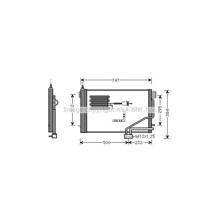 AVA QUALITY COOLING Kondensator, Klimaanlage MSA5298D