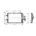 AVA QUALITY COOLING Kondensator, Klimaanlage OLA5307