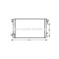 AVA QUALITY COOLING Kühler, Motorkühlung RT2408
