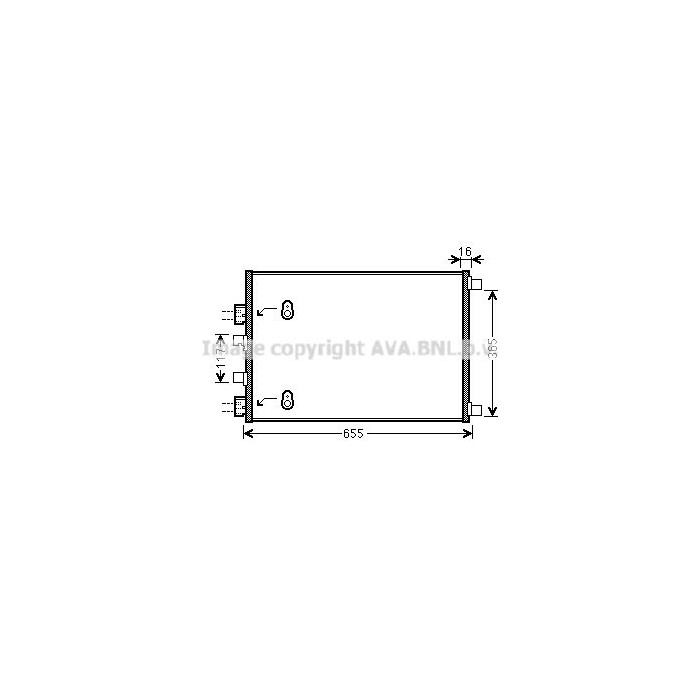 AVA QUALITY COOLING Kondensator, Klimaanlage RT5422