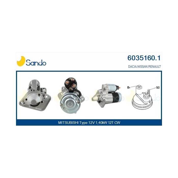 SANDO Starter 6035160.1