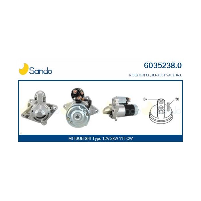 SANDO Starter 6035238.0