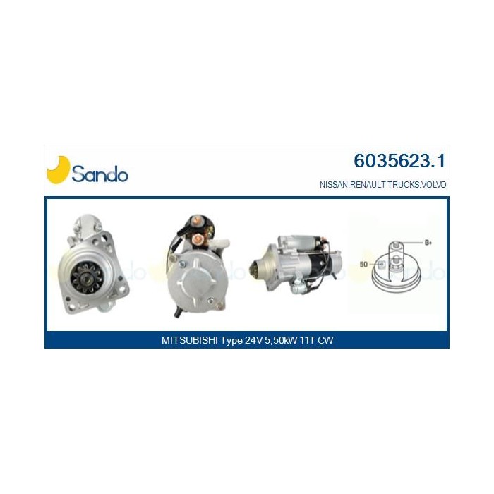 SANDO Starter 6035623.1