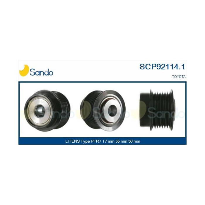 SANDO Riemenscheibe, Generator SCP92114.1