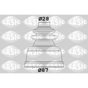 SASIC Faltenbalgsatz, Antriebswelle 1900018