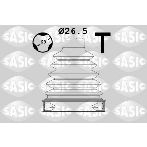 SASIC Faltenbalgsatz, Antriebswelle 1904017