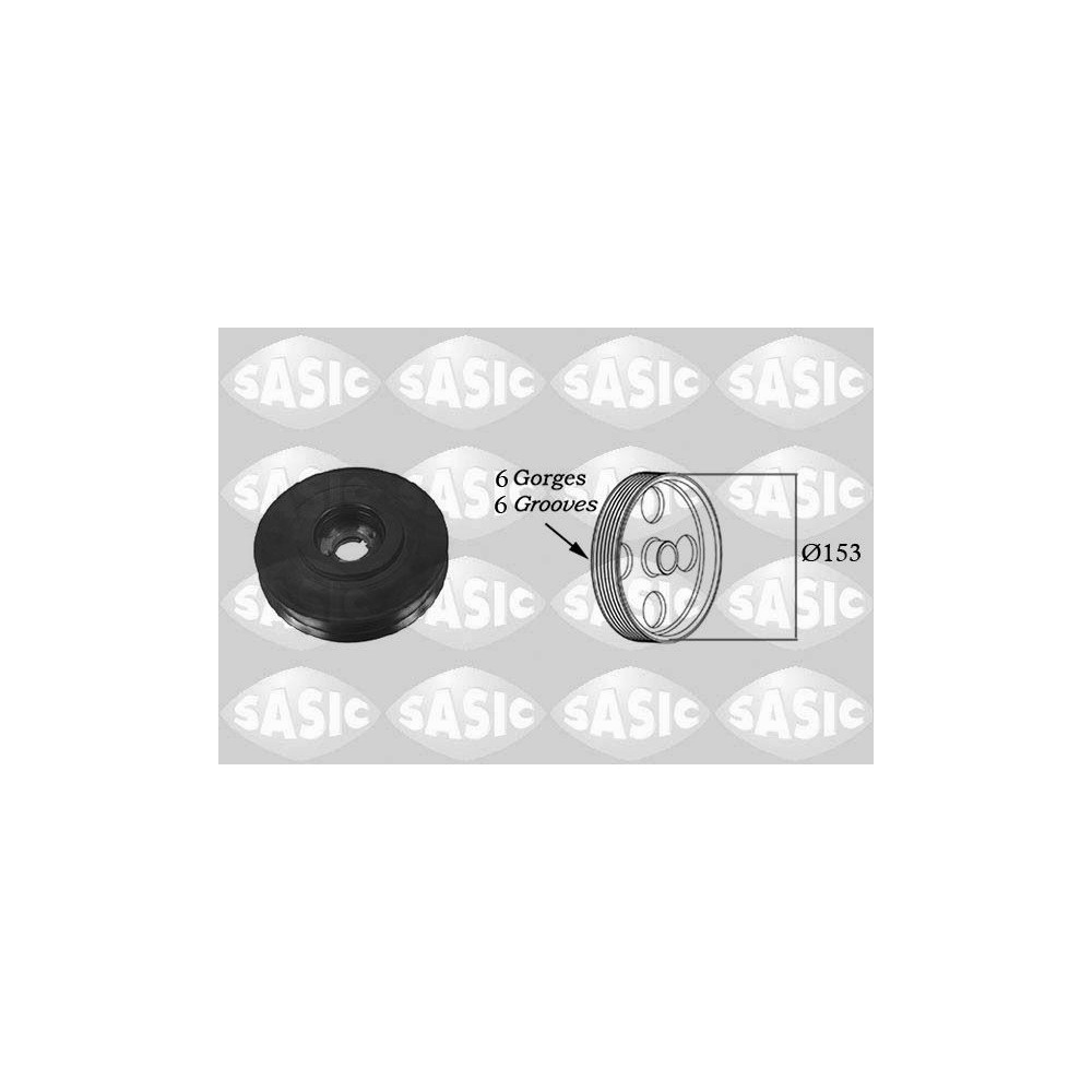 SASIC Riemenscheibe, Kurbelwelle 2150011