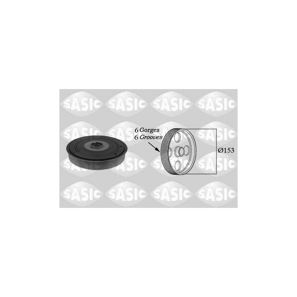 SASIC Riemenscheibe, Kurbelwelle 2150012