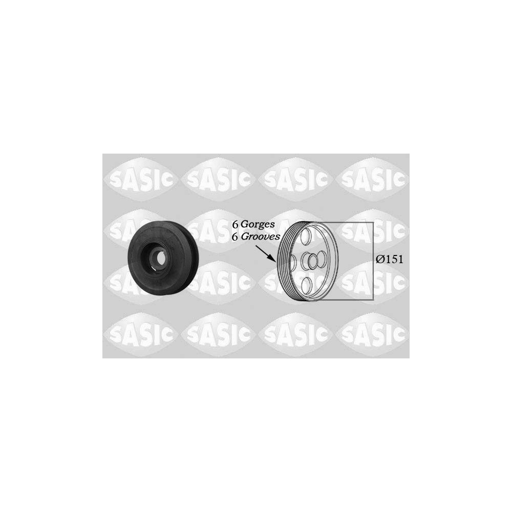 SASIC Riemenscheibe, Kurbelwelle 2156008