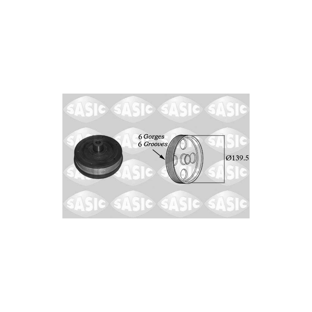 SASIC Riemenscheibe, Kurbelwelle 2156019