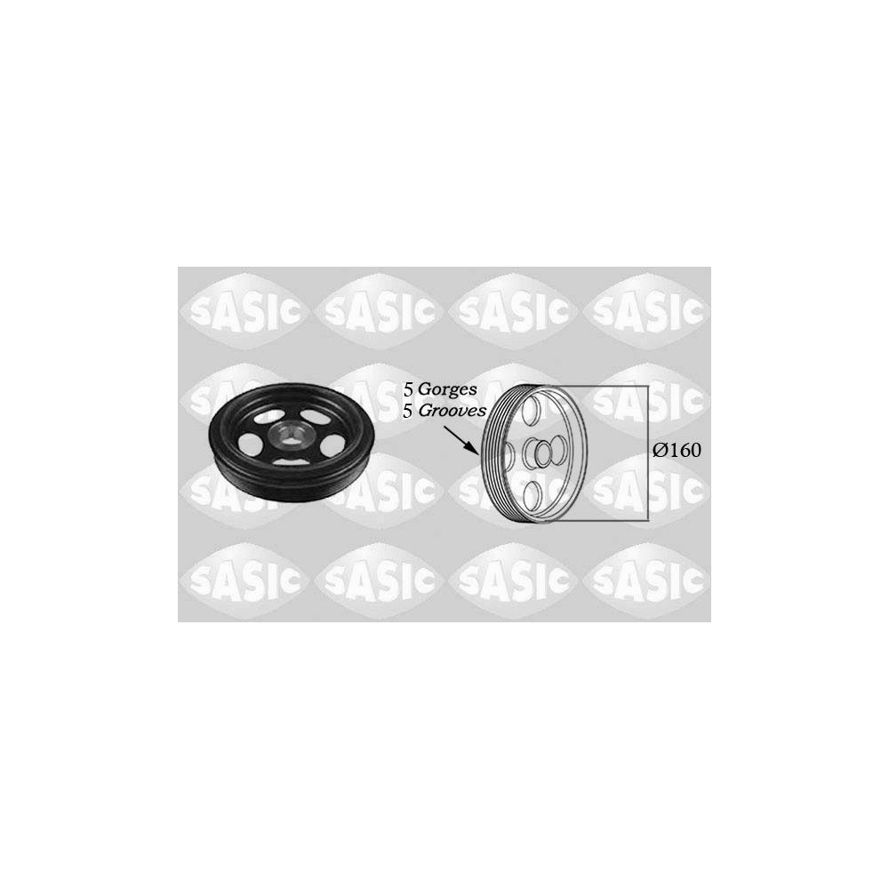 SASIC Riemenscheibe, Kurbelwelle 2156023
