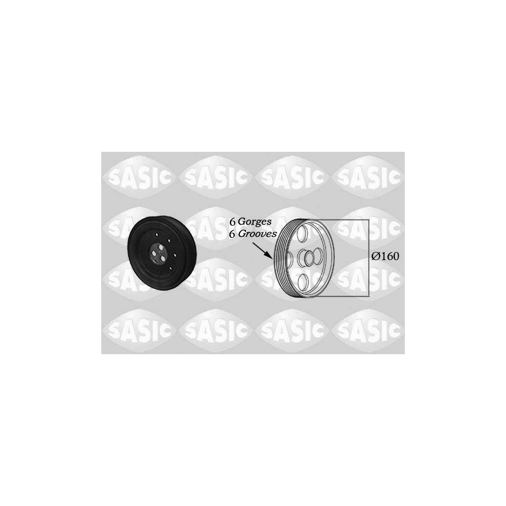 SASIC Riemenscheibe, Kurbelwelle 2156033