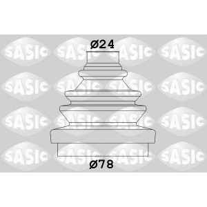 SASIC Faltenbalgsatz, Antriebswelle 2933013