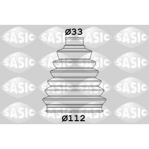 SASIC Faltenbalgsatz, Antriebswelle 2933073