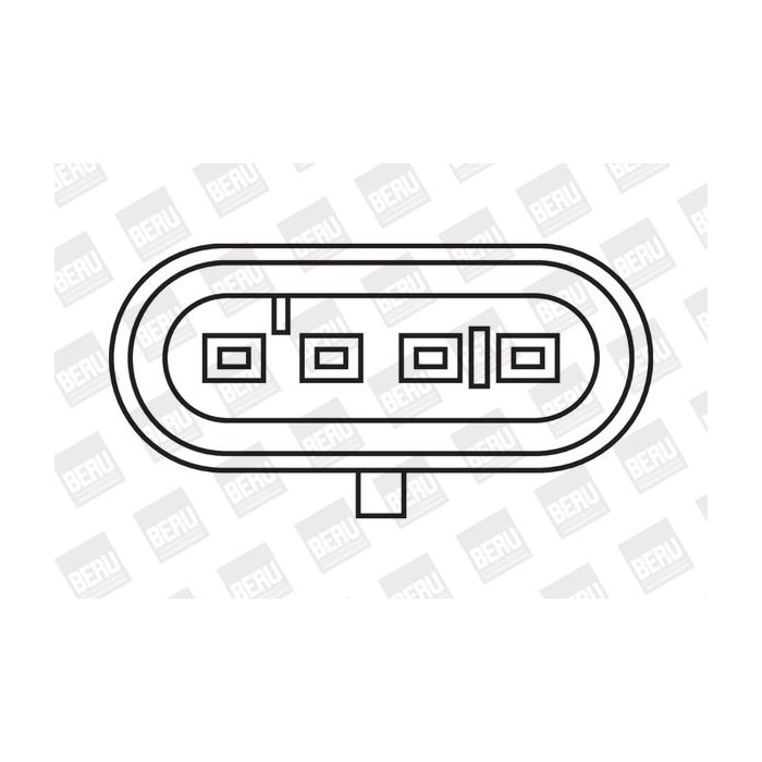 BorgWarner (BERU) Zündspule ZS375
