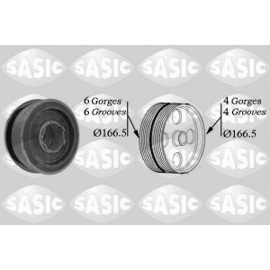SASIC Riemenscheibe, Kurbelwelle 9001808