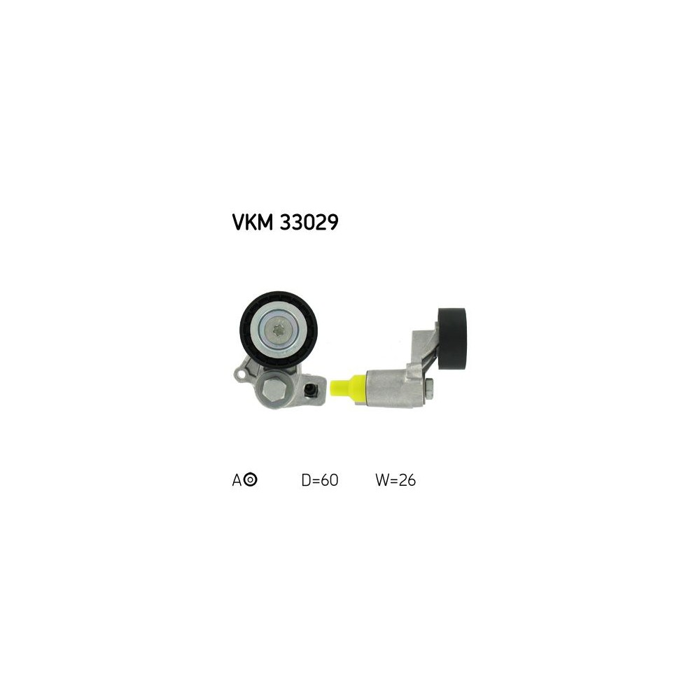 SKF Spannrolle, Keilrippenriemen VKM33029