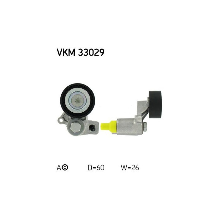 SKF Spannrolle, Keilrippenriemen VKM33029