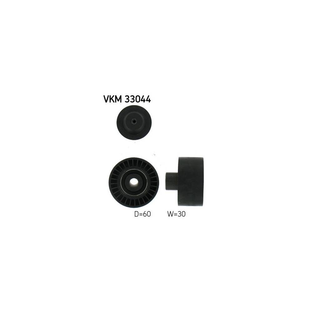SKF Umlenk-/Führungsrolle, Keilrippenriemen VKM33044