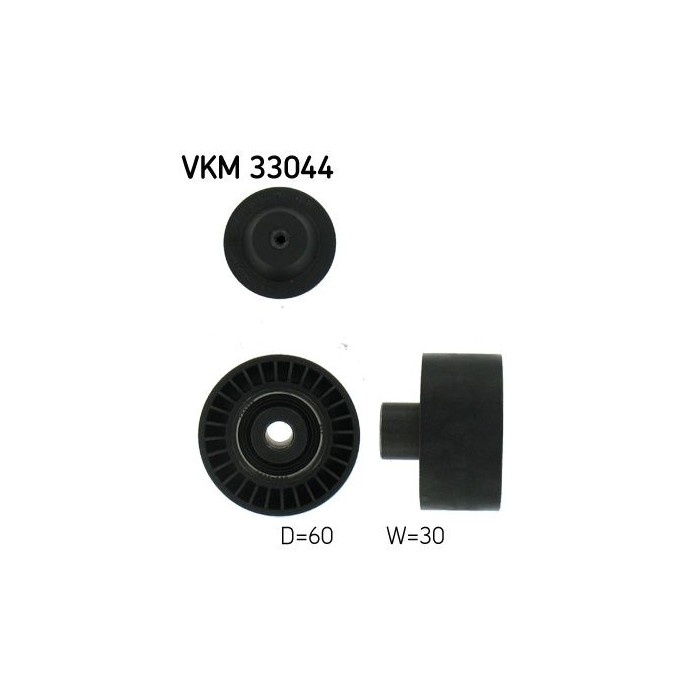 SKF Umlenk-/Führungsrolle, Keilrippenriemen VKM33044