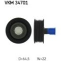 SKF Umlenk-/Führungsrolle, Keilrippenriemen VKM34701