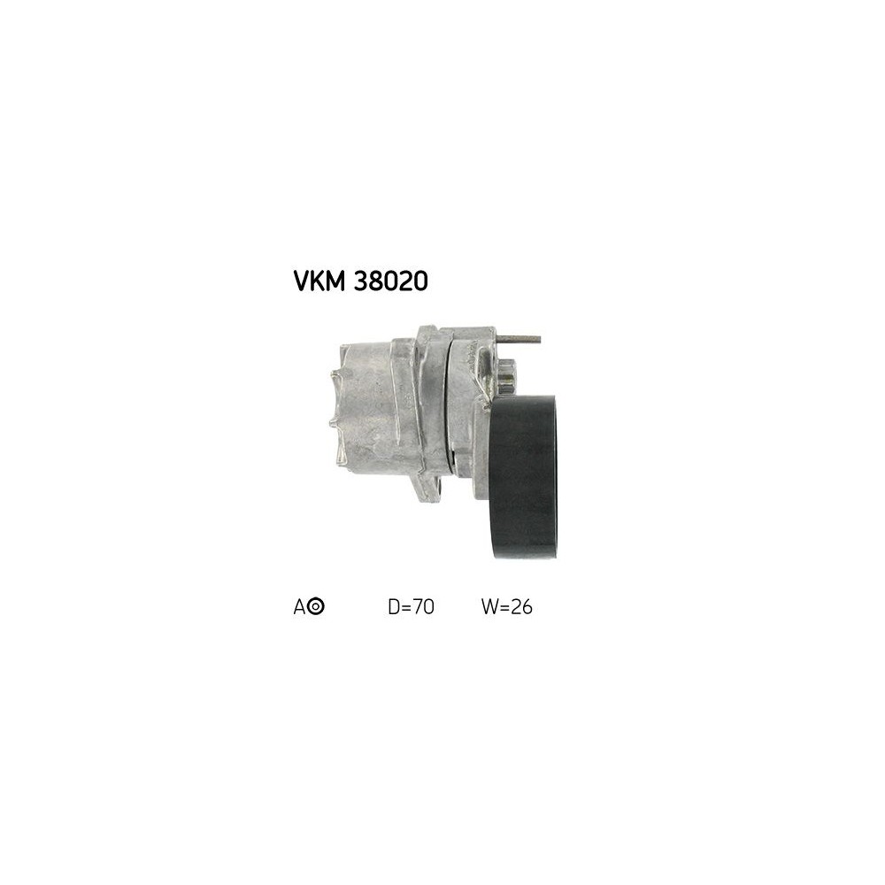 SKF Spannrolle, Keilrippenriemen VKM38020