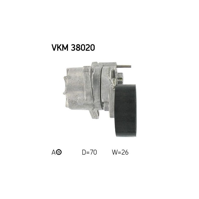 SKF Spannrolle, Keilrippenriemen VKM38020