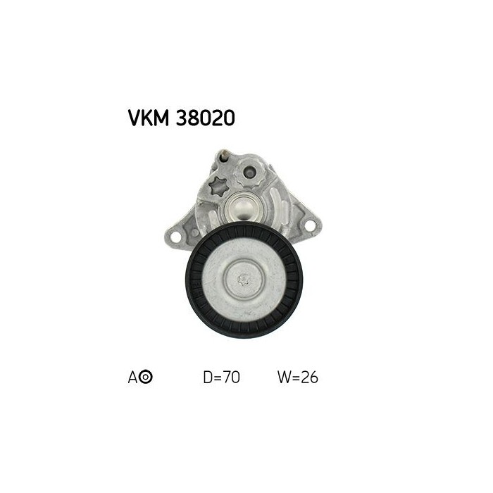 SKF Spannrolle, Keilrippenriemen VKM38020