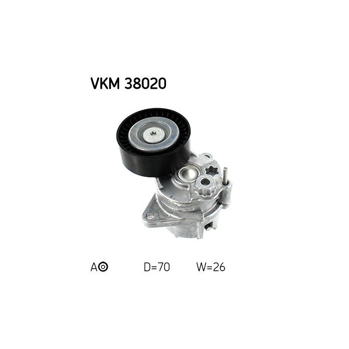 SKF Spannrolle, Keilrippenriemen VKM38020