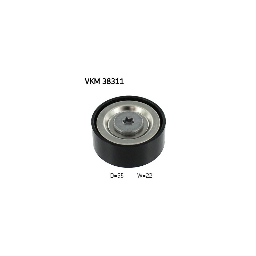 SKF Umlenk-/Führungsrolle, Keilrippenriemen VKM38311