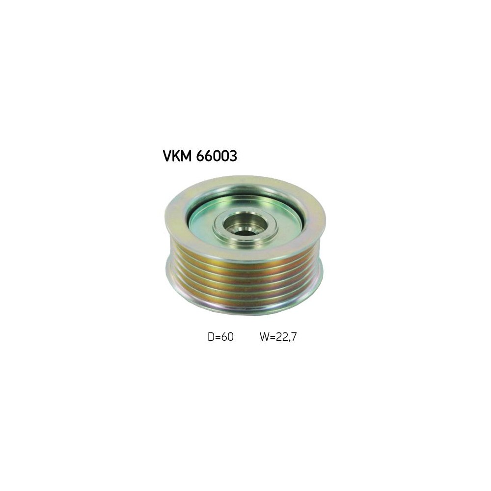 SKF Umlenk-/Führungsrolle, Keilrippenriemen VKM66003