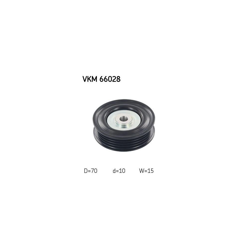 SKF Umlenk-/Führungsrolle, Keilrippenriemen VKM66028