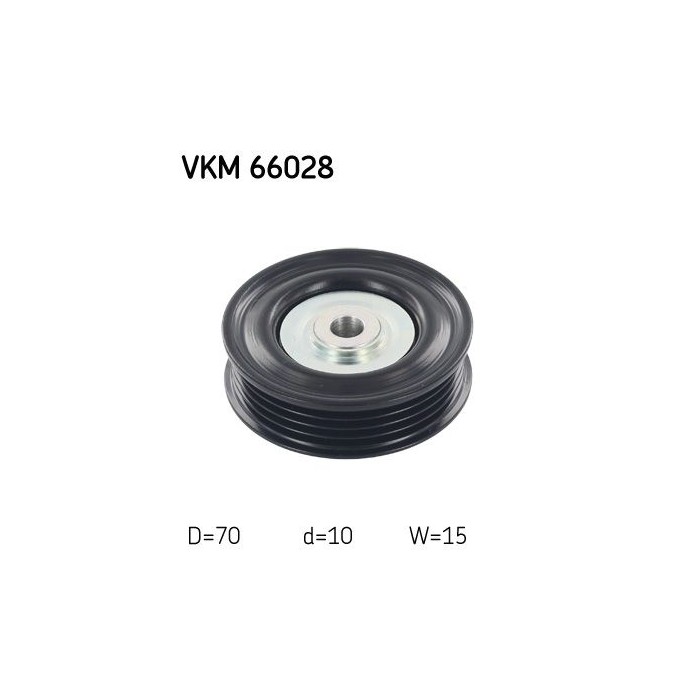 SKF Umlenk-/Führungsrolle, Keilrippenriemen VKM66028
