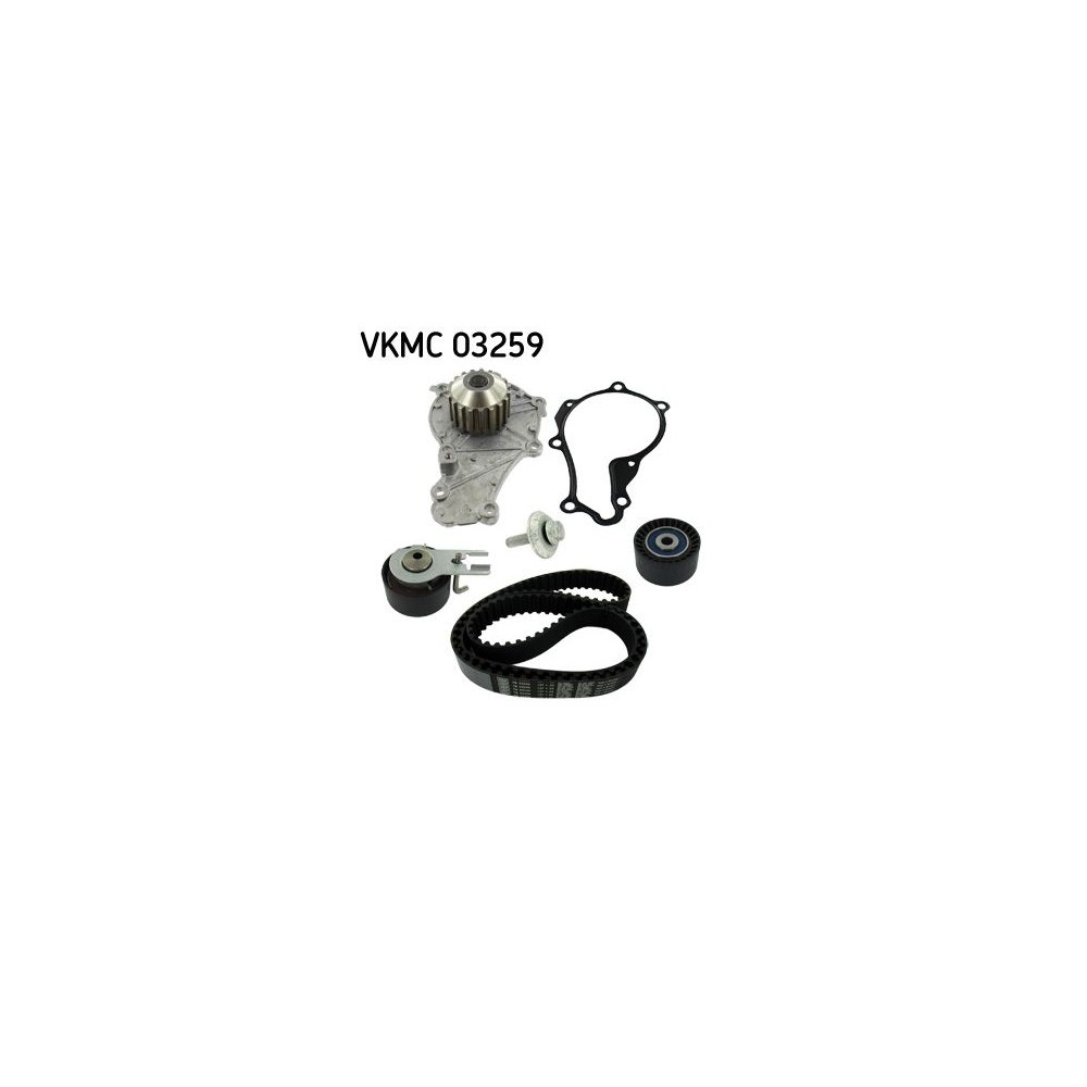 SKF Wasserpumpe + Zahnriemensatz VKMC03259