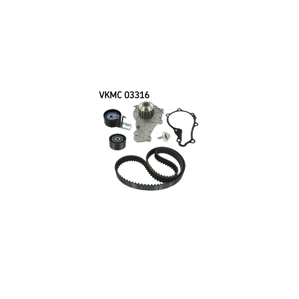 SKF Wasserpumpe + Zahnriemensatz VKMC03316