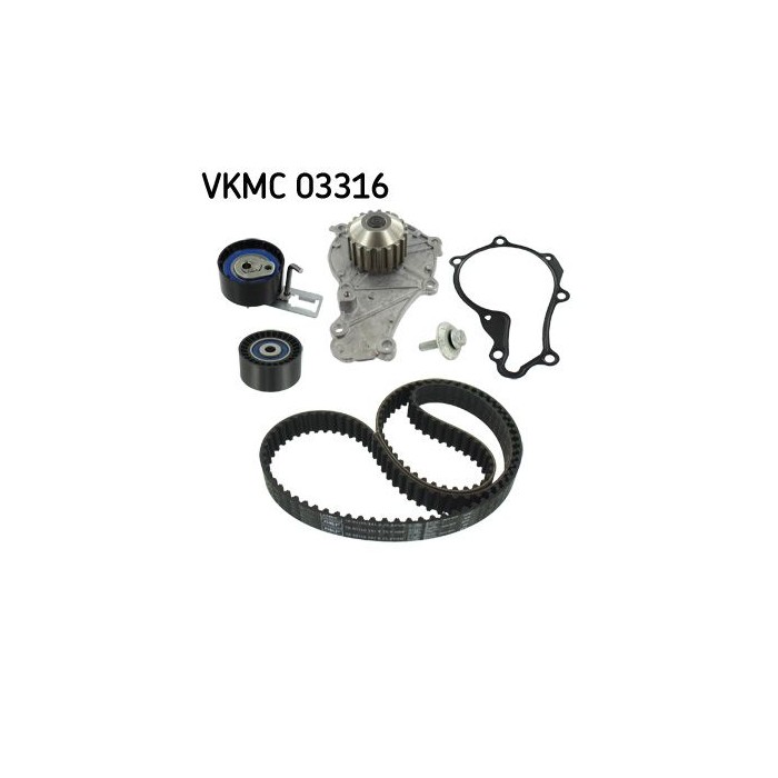 SKF Wasserpumpe + Zahnriemensatz VKMC03316