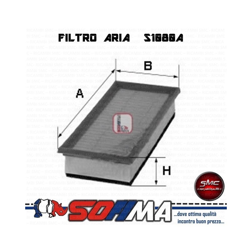 SOFIMA Luftfilter S1080A