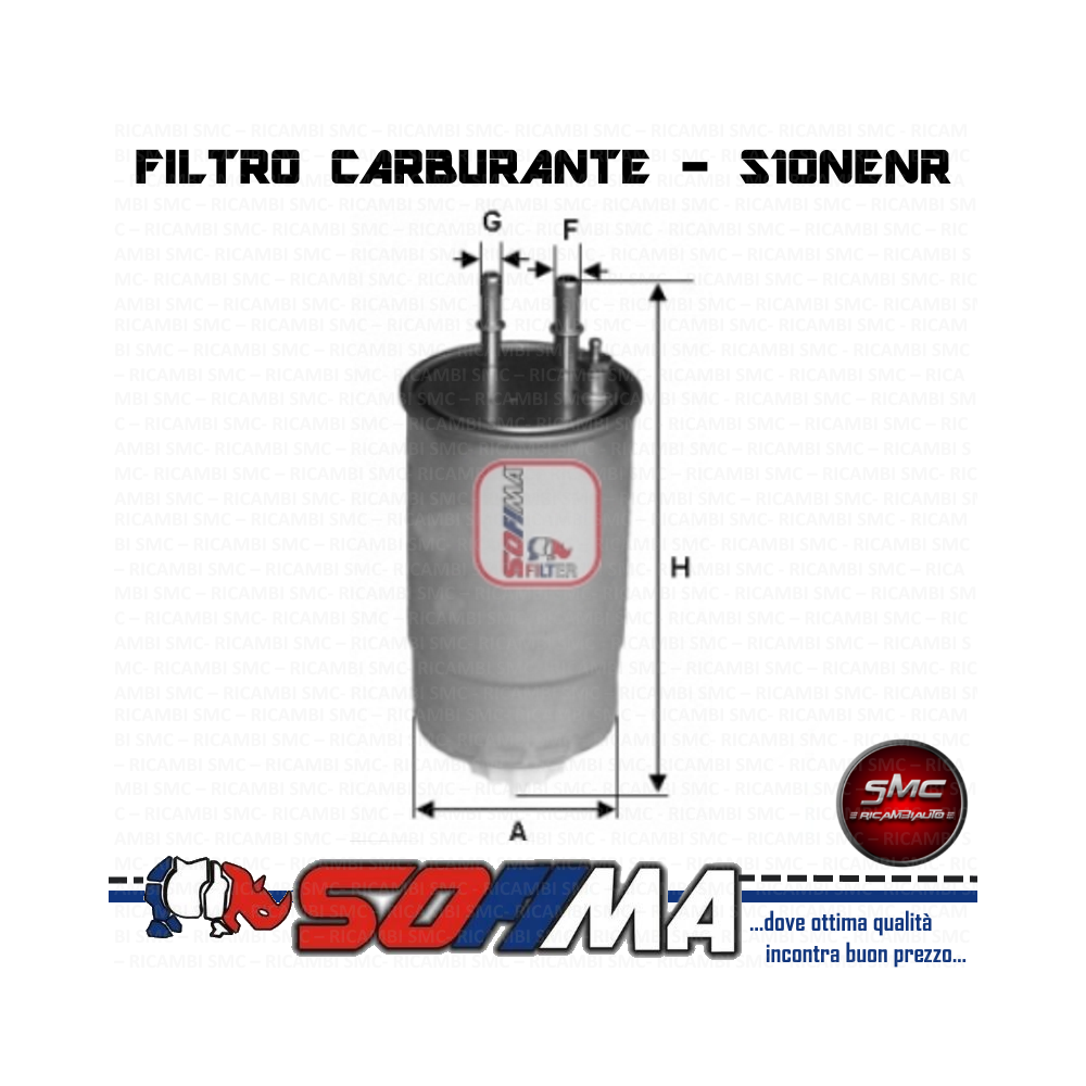 SOFIMA Kraftstofffilter S1ONENR