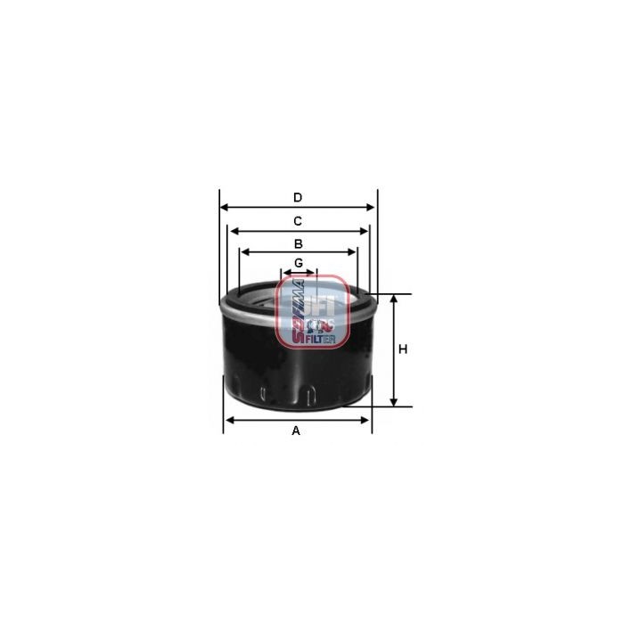 SOFIMA Ölfilter S3575R