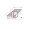 SOFIMA Luftfilter S3638A