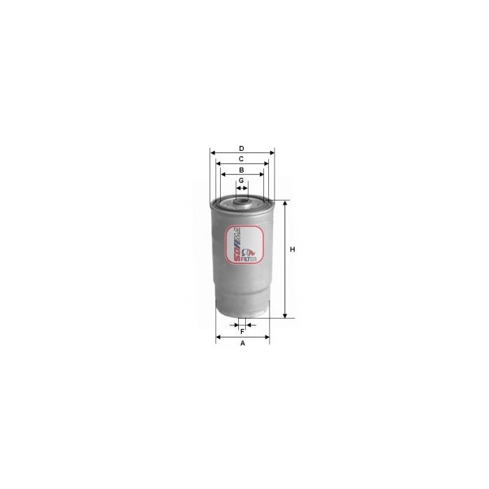 SOFIMA Kraftstofffilter S4122NR