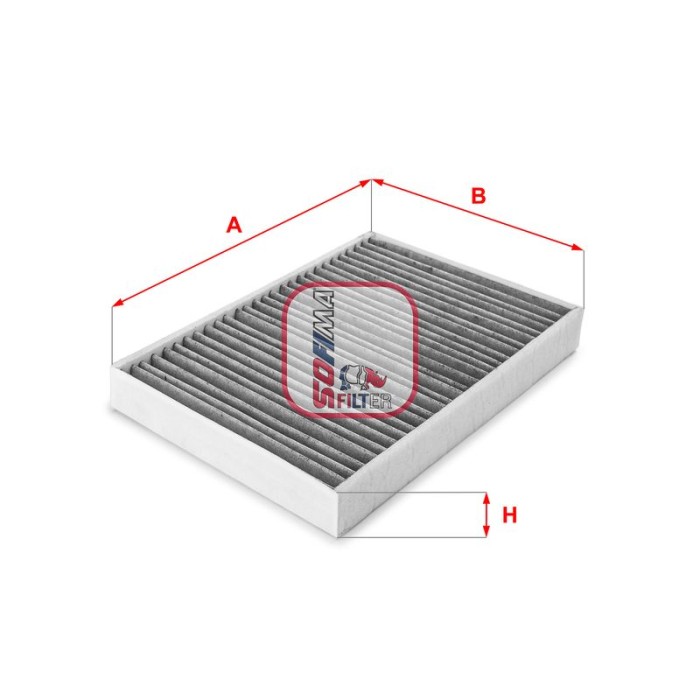 SOFIMA Filter, Innenraumluft S4159CA