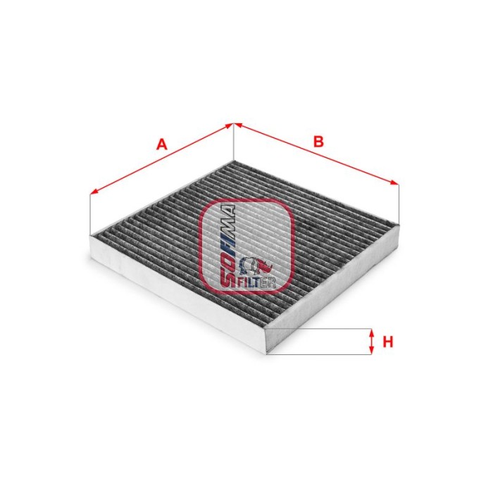 SOFIMA Filter, Innenraumluft S4176CA