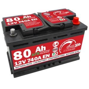 Starterbatterie Speed 80ah 740a  Start-Stop AFB