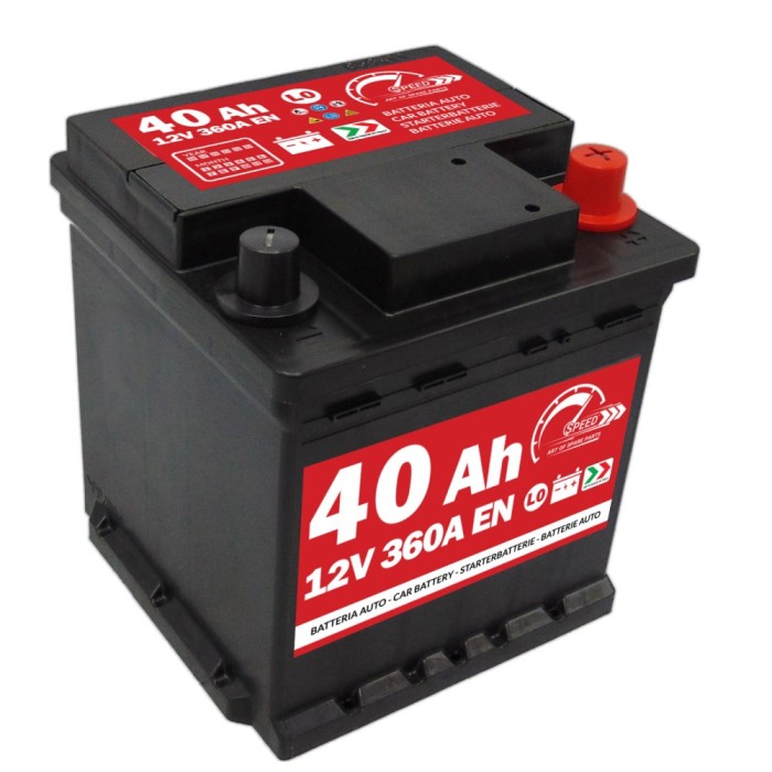Starterbatterie Auto Speed L040 40Ah 360A 12V