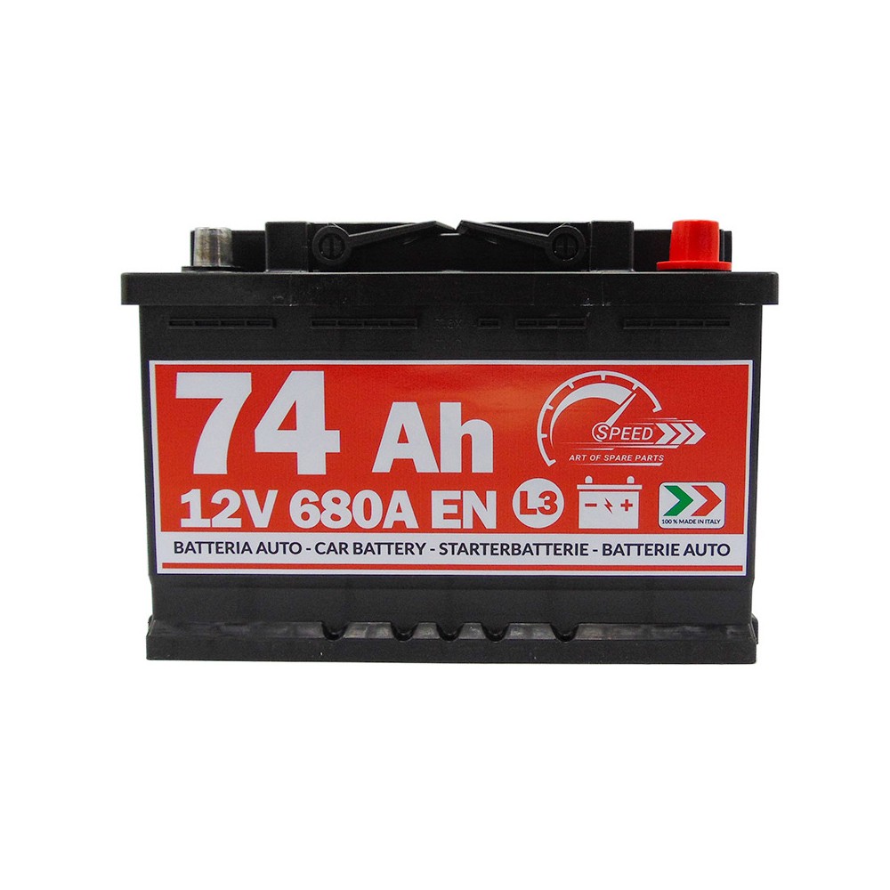Starterbatterie Speed L374 74ah 680A 12V