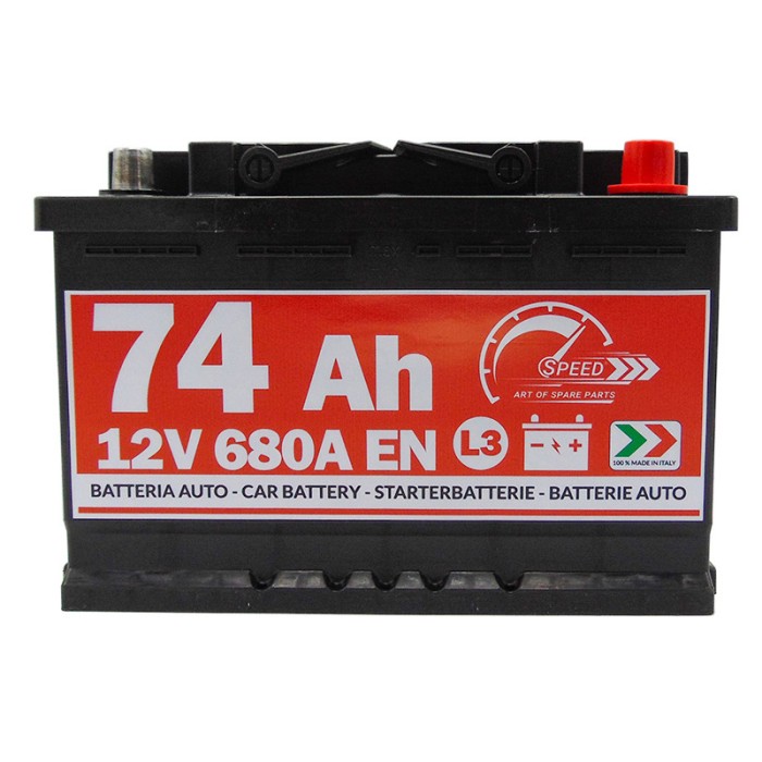 Starterbatterie Speed L374 74ah 680A 12V